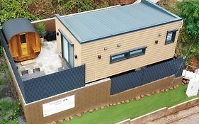 Tiny House im Felsenland mit Sauna